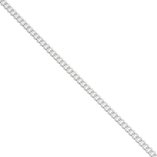 Chaine maille Gourmette 3.7 mm - Argent 925 x20cm