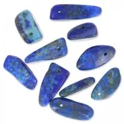 Gouttes irrégulières 12-22 mm Lapis Lazuli x10