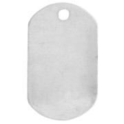Pendentif médaille ImpressArt 32x19 mm - Aluminium x1|raw }}