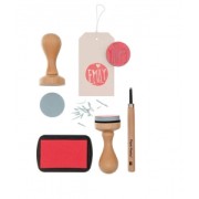 Caoutchouc pour tampon à faire soi-même Paper Poetry - Rond x3