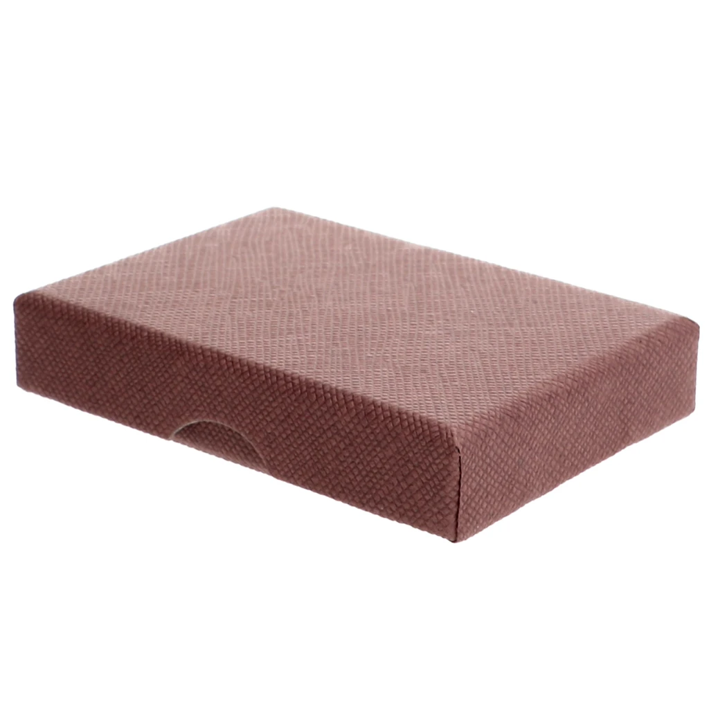 Lot De 24 Boîtes Cadeaux Pour Bijoux 4x4x26 Cm - Noir Avec Insert Mousse - Nideen