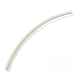 Perle tube incurvé 36x2.4 mm - Argent 925 x1