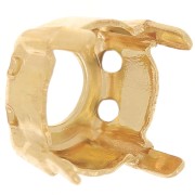 Serti griffe pour cabochon PureCrystal 1028/1088/1122 Rivoli 8 mm - Doré x1