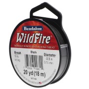 Fil nylon tressé WildFire 0.15 mm - Noir x18.2m