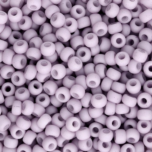 Rocaille Miyuki Duracoat 8/0 2025-1 - Opaque Light Mauve Mat x8g