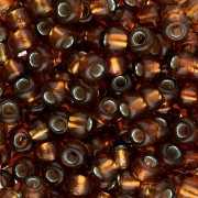 Rocaille Miyuki 6/0 1421 - Dyed Silver Lined Golden Olive x8g|raw }}