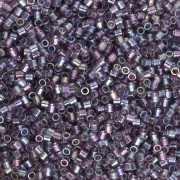 Miyuki Delica 15/0 DBS1245 - Transparent Light Amethyst AB x5g|raw }}