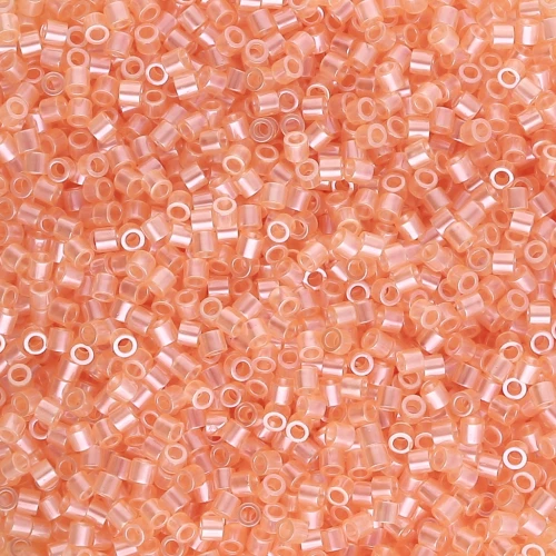 Miyuki Delica 15/0 DBS1480 - Transparent Peach Luster x5g