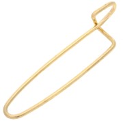 Broche à décorer avec perles, breloques & pompons 26 mm - Doré x1|raw }}