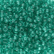 Perles rocailles Preciosa  8/0 - 3 mm - Green Aqua x20g