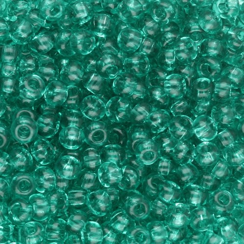 Perles rocailles Preciosa  8/0 - 3 mm - Green Aqua x20g