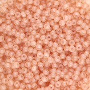 Rocailles 11/0 2 mm - Solgel - Brown 2 Dyed Alabaster x20g|raw }}