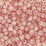 Preciosa perles rocailles 8/0 3 mm - Solgel - Brown 2 Dyed Alabaster x20g