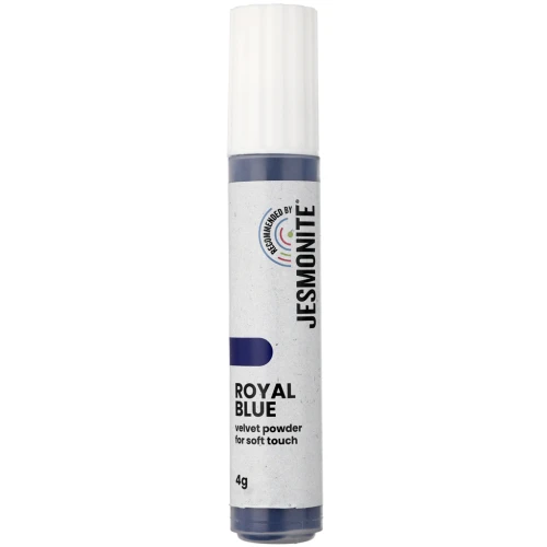 Poudre de velours en flacon - Jesmonite - Bleu Royal x4g