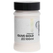 Pâte à glacer en flacon - Jesmonite - Iridescent Olive Gold x100ml