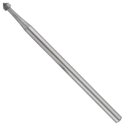 Fraise cylindre pointue n°413 - 2.2 mm - Acier x1