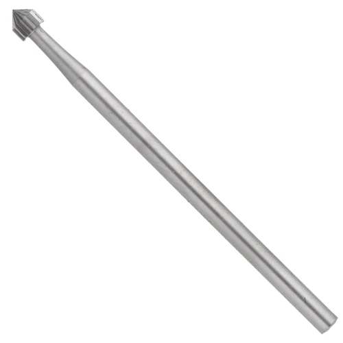 Fraise cylindre pointue n°413 - 3 mm - Acier x1