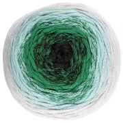 Bobine de cordon coton pour macramé Cotton Air Cake 1mm - Tie and Die Vert x220m