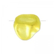 Perle plate baroque 8.5 mm - Doré à l'or fin satiné HQ x1