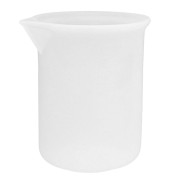 Verre doseur en silicone gradué 100 ml avec bec verseur - Transparent x1|raw }}