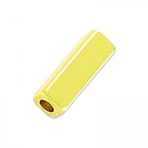 Tube 7.5 mm doré HQ x1