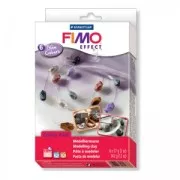 Kit de modelage Fimo Effect : 6 Glam Colours