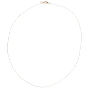 Tour de cou maille forçat 0.8 mm pour Miyuki Delica 11/0 Plaqué Or 3 microns x46cm