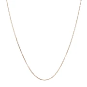 Tour de cou maille forçat 0.8 mm pour Miyuki Delica 11/0 Plaqué Or 3 microns x46cm