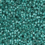 Miyuki Delica Duracoat 11/0 DB2506 - Galvanized Dark Aqua Green paquet de 100g