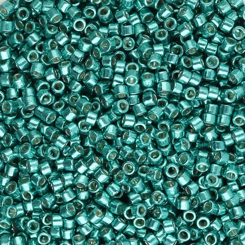 Miyuki Delica Duracoat 11/0 DB2506 - Galvanized Dark Aqua Green x100g