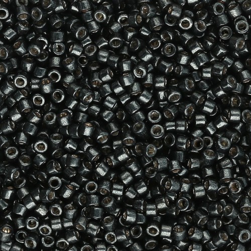 Miyuki Delica Duracoat 11/0 DB2507 - Galvanized Black Moss paquet de 100g