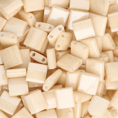 Miyuki Tila Beads 5x5x1.9 mm TL-0593 - Light Caramel Ceylon paquet 100g