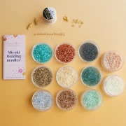 Mes bijoux DIY - Kit bracelet avec perles Miyuki Delica au métier à tisser