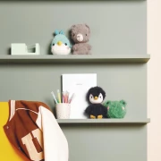 Fil fausse fourrure Ricorumi Furry Furry Rico Design Amigurumi - Noir 011 x25g