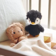 Fil fausse fourrure Ricorumi Furry Furry Rico Design Amigurumi - Noir 011 x25g