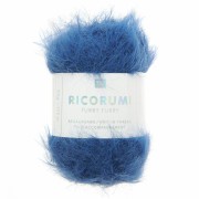 Fil fausse fourrure Ricorumi Furry Furry Rico Design Amigurumi -Bleu nuit 020 x25g