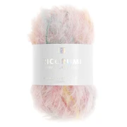 Fil fausse fourrure Ricorumi Furry Furry Rico Design Amigurumi - Print Pastel x25g