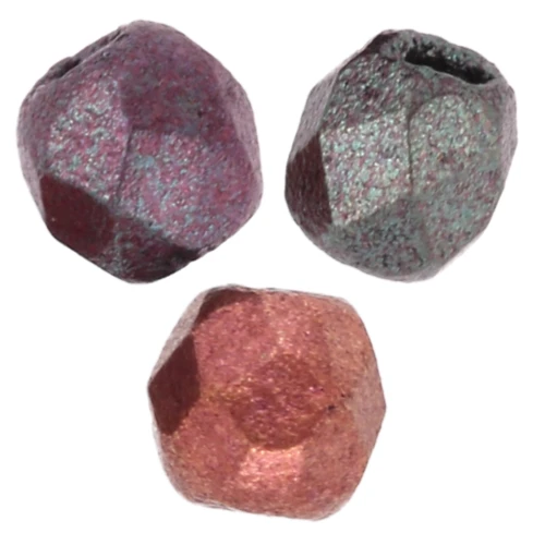 Facettes 2 mm - Purple Iris Gold x50