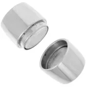 Fermoir aimanté pour cordon 10 mm - Acier inoxydable 361L x1