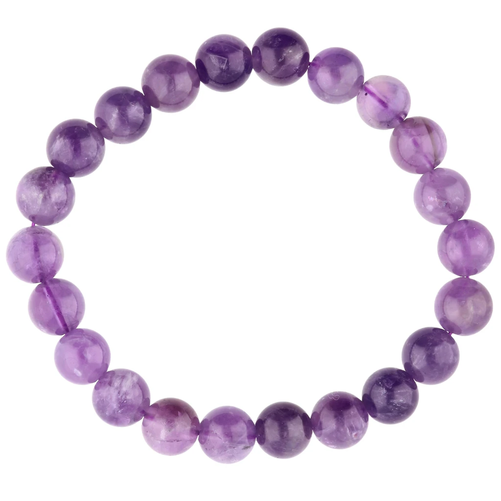 Fengbaowu – Bracelet améthyste lavande lilas naturelle, perles rondes en cristal, Quartz, pierre de guérison, bijoux cadeau pour femmes, 1 pièce 36 Fengbaowu – Bracelet améthyste lavande lilas naturelle, perles rondes en cristal, Quartz, pierre de guérison, bijoux cadeau pour femmes, 1 pièce 36
