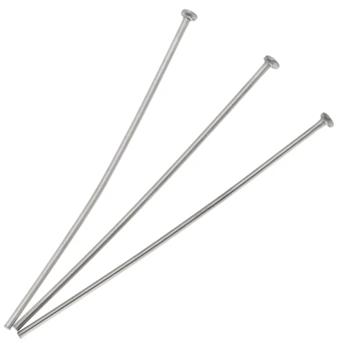 Clous tête plate 50x1 mm - Acier inoxydable 304 x10