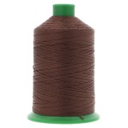 Fil en polyester Vega taille 40 - Chocolat n°841 x600m