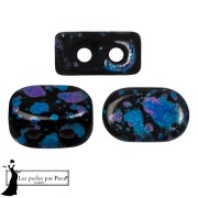 Jet - Perles en verre Lipsi® par Puca® 4x6 mm - Enamel Blue x10g Perles en verre Lipsi® par Puca® 4x6 mm - Enamel Blue x10g