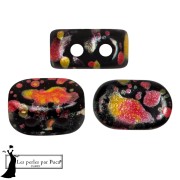 Perles en verre Lipsi® par Puca® 4x6 mm - Enamel Orange x10g