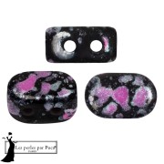 Jet - Perles en verre Lipsi® par Puca® 4x6 mm - Enamel Pink x10g Perles en verre Lipsi® par Puca® 4x6 mm - Enamel Pink x10g
