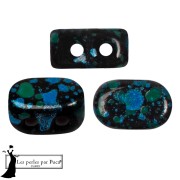 Perles en verre Lipsi® par Puca® 4x6 mm - Enamel Turquoise x10g