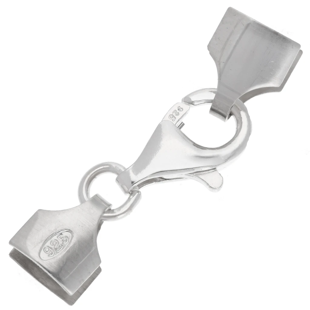 Fermoir De Sécurité En Argent 925/1000 - Pour Collier Ou Bracelet 1 Rang - Marque Kd89 - Neuf Avec étiquettes