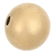 Perles rondes 10 mm - Acier inoxydable Doré 316F x4