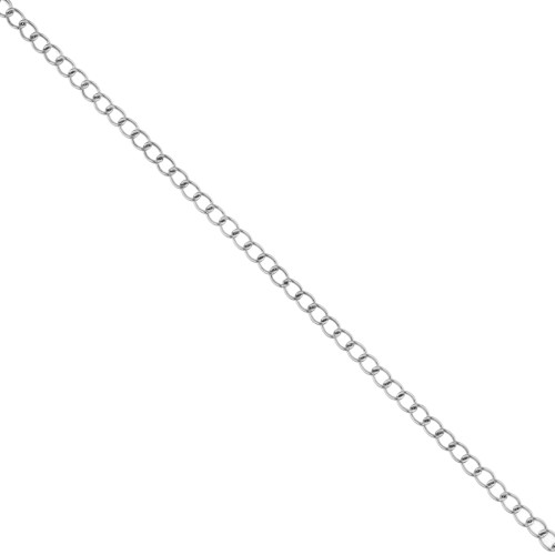 Chaîne maille Rombo 3 mm - Acier inoxydable 316L x1m