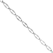 Chaine maille fantaisie 7 mm - Acier inoxydable 304 x50cm|raw }}